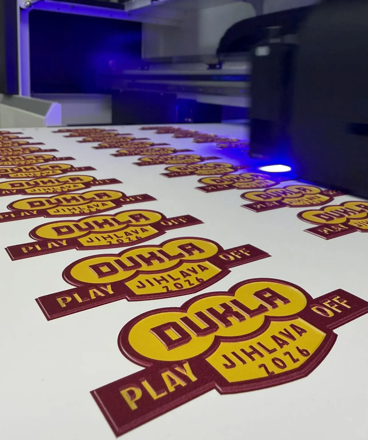 3D UV printing